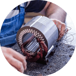 سیم پیچی موتور کولر