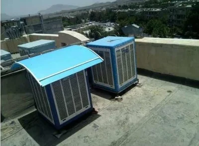 نصب کولر آبی